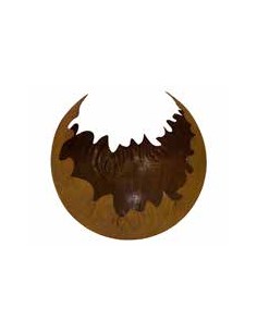 Start Feuerkugel Deko - Ø 50 cm groß 
Durchmesser 30 cm
stabil für Holzfeuer geeignet
Du kannst diese Feuerkugel mit einem St