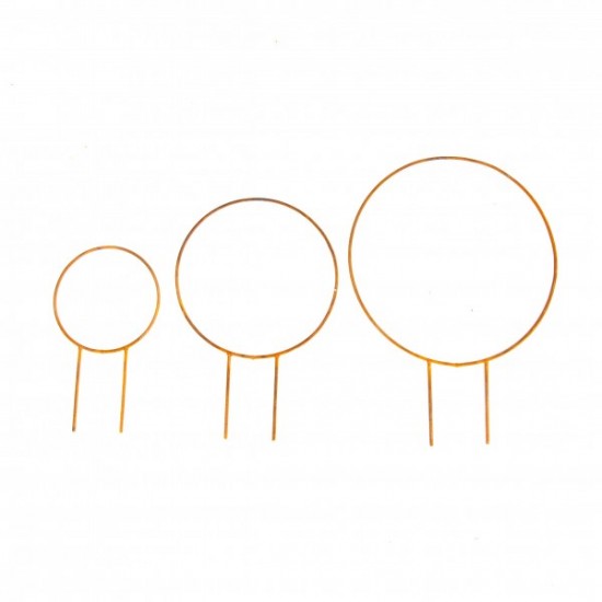 Start Drahtring mittel zum stecken - Ø 30 cm 
Durchmesser 30 cm
Gesamthöhe 40 cm