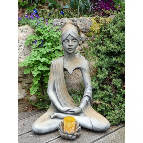 Start Yoga Spirit Anahata - Herchakra Rosteffekt - Höhe 61 cm 
Höhe 61 cm
Breite 50 cm
Tiefe 31 cm
Gewicht 25 kg
