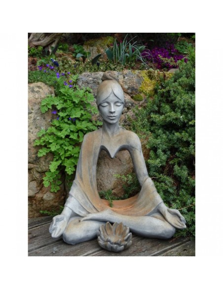 Start Yoga Spirit Sahasrara Kronenchakra - Höhe 61 cm 
Höhe 61 cm
Breite 50 cm
Tiefe 31 cm
Gewicht 25 kg
