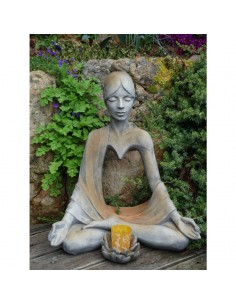Start Yoga Spirit Sahasrara Kronenchakra - Höhe 61 cm 
Höhe 61 cm
Breite 50 cm
Tiefe 31 cm
Gewicht 25 kg
 2