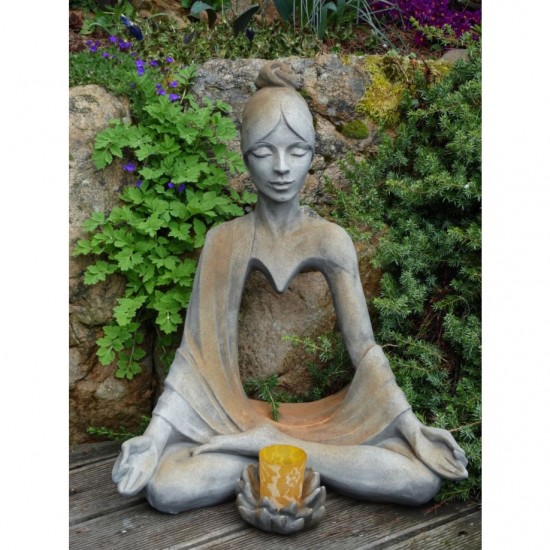 Start Yoga Spirit Sahasrara Kronenchakra - Höhe 61 cm 
Höhe 61 cm
Breite 50 cm
Tiefe 31 cm
Gewicht 25 kg
