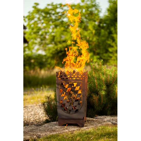 Feuerkorb Rost - Bayern - Höhe 60 cm