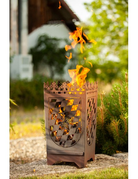 Feuerkorb Rost - Bayern - Höhe 60 cm
