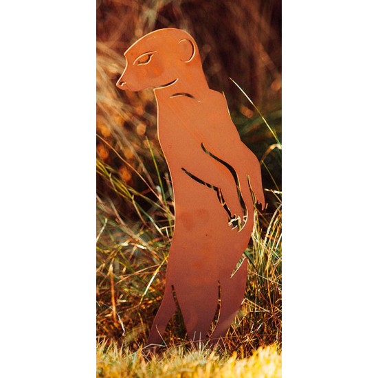 Tiere - Edelrost Tierfiguren Erdmännchen Sepp aus Metall - Höhe 43 cm - groß Edelrost Erdmännchen Sepp groß

Höhe: 43 cm
Brei