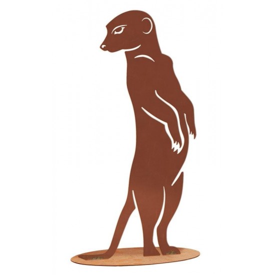 Tiere - Edelrost Tierfiguren Erdmännchen Sepp aus Metall - Höhe 43 cm - groß Edelrost Erdmännchen Sepp groß

Höhe: 43 cm
Brei