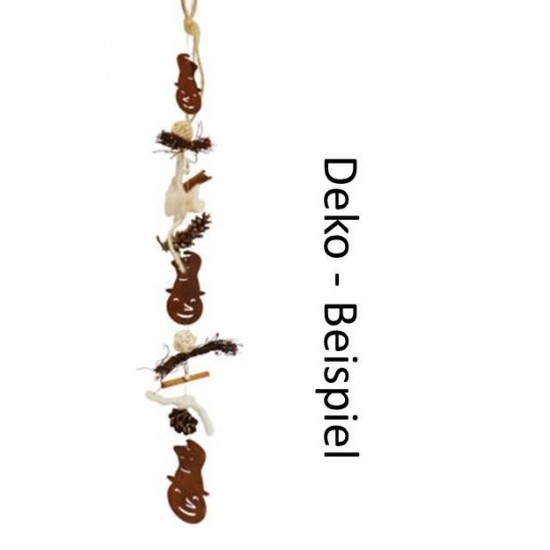 Deko Winter Schnemann Fensterkette