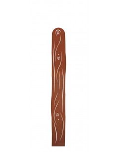 Gartenzaun - Metall Zaunlatte mit Holzmuster - Höhe 90 cm