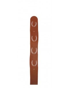 Gartenzaun - Metall Zaunlatte mit Hufeisen - Höhe 90 cm