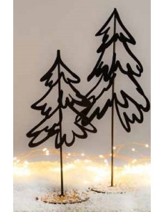 Bleistiftzeichnung Liebe und Skizzen Deko Niedliches Skizzenbäumchen auf Ständer - Höhe 80 cm - Breite 42 cm Schöne Bäumchenskiz 2