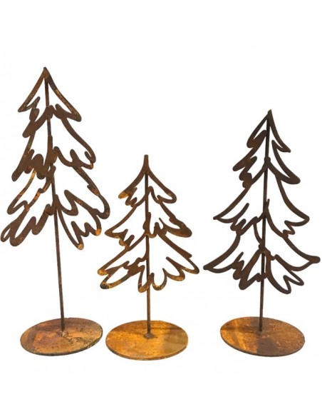 Blumen und Bäume Kleiner Skizzen Baum auf Platte - Höhe 25 cm - Bleistiftzeichnung - Größe 2 Der Skizzenbaum in der mittleren Au