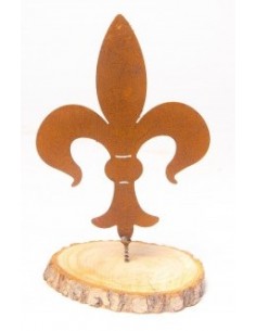 Deko Lilienspitze zum Schrauben - Gesamthöhe 18 cm Eine Lilienspitze mit einer Schraube unten zum Befestigen.
Höhe 15,6 + 2,4