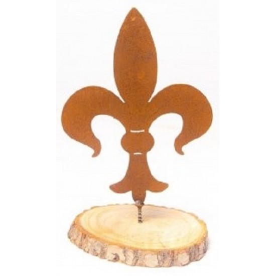 Deko Lilienspitze zum Schrauben - Gesamthöhe 18 cm Eine Lilienspitze mit einer Schraube unten zum Befestigen.

Höhe 15,6 + 2,4