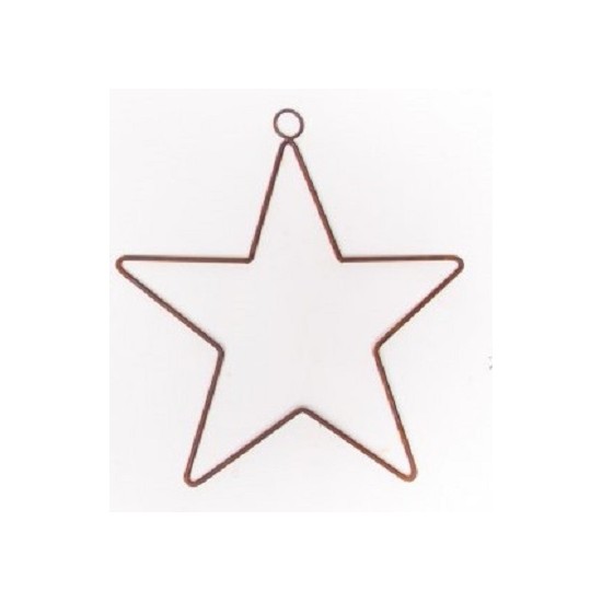 Start Stern zum Hängen - Drahtstern - gross Ø 40 cm Drahtstern zum Aufhängen, den Stern kannst Du wunderbar einfach mit einer Li