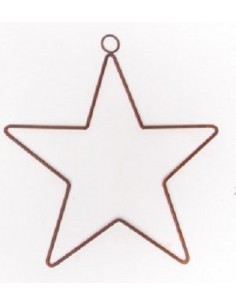 Start Stern zum Hängen - Drahtstern - gross Ø 40 cm Drahtstern zum Aufhängen, den Stern kannst Du wunderbar einfach mit einer Li 2