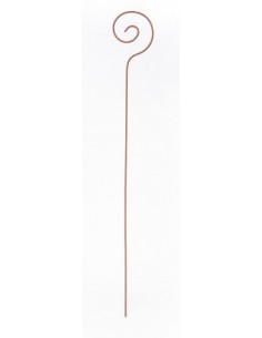 Rosenbögen und Rankhilfen Rankstab Schnecke - Höhe 135 cm - Breite 18,5 cm - Groß Rankhilfe - Schnecke - als Gartenstecker.
H