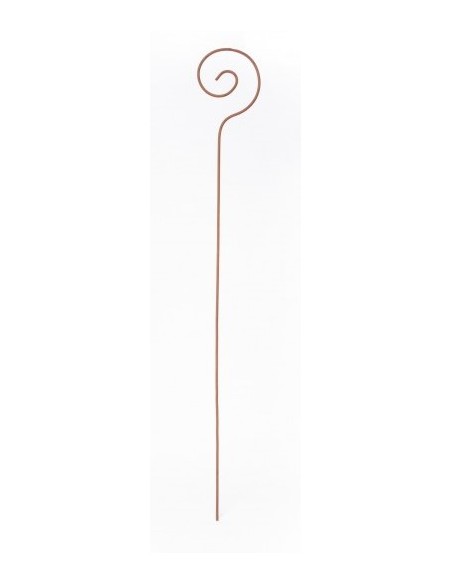Rosenbögen und Rankhilfen Rankstab Schnecke - Höhe 135 cm - Breite 18,5 cm - Groß Rankhilfe - Schnecke - als Gartenstecker.

H