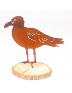 Vogel Deko Möwe mit Schraube - Breite 17,5 cm Die Möwe zum Schrauben, maritime Deko für Dein Zuhause.
Höhe 14,5 cm + 2 cm Sch 2