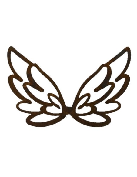 Weihnachtsdeko Flügel zum Hängen - Bleistiftzeichnung - Skizzenflügel - Breite 17 cm - Höhe 9 cm Schöne Flügel als Skizzenzeichn