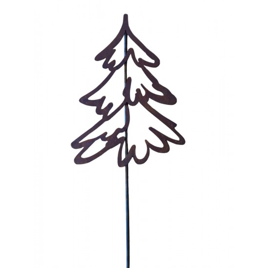 XXL Bäume ab 120 cm Niedlicher Skizzen Baum - Höhe 120 cm als Gartenstecker Niedlicher Skizzenbaum als Beistiftzeichnung als Gar
