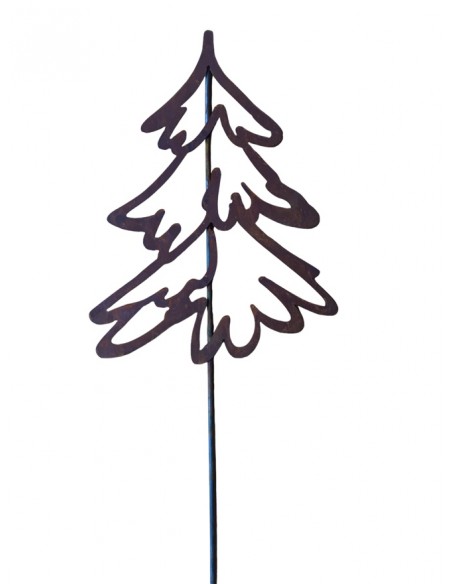 XXL Bäume ab 120 cm Niedlicher Skizzen Baum - Höhe 120 cm als Gartenstecker Niedlicher Skizzenbaum als Beistiftzeichnung als Gar