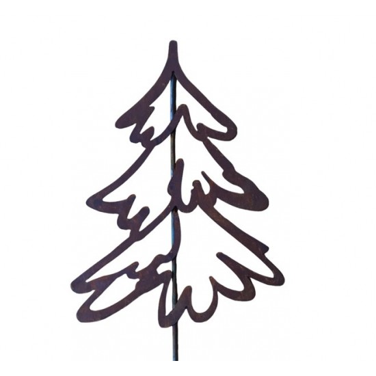 XXL Bäume ab 120 cm Niedlicher Skizzen Baum - Höhe 120 cm als Gartenstecker Niedlicher Skizzenbaum als Beistiftzeichnung als Gar