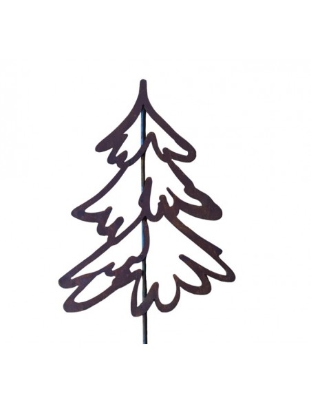 XXL Bäume ab 120 cm Niedlicher Skizzen Baum - Höhe 120 cm als Gartenstecker Niedlicher Skizzenbaum als Beistiftzeichnung als Gar