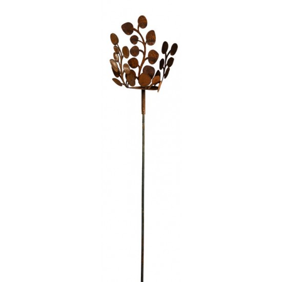 Blätter und Zweige Windlichthalter - Mühlenbeckia - Höhe 18 cm - mit Rohr als Steckverbindung - Höhe 18 cm Windlichthalter - Müh