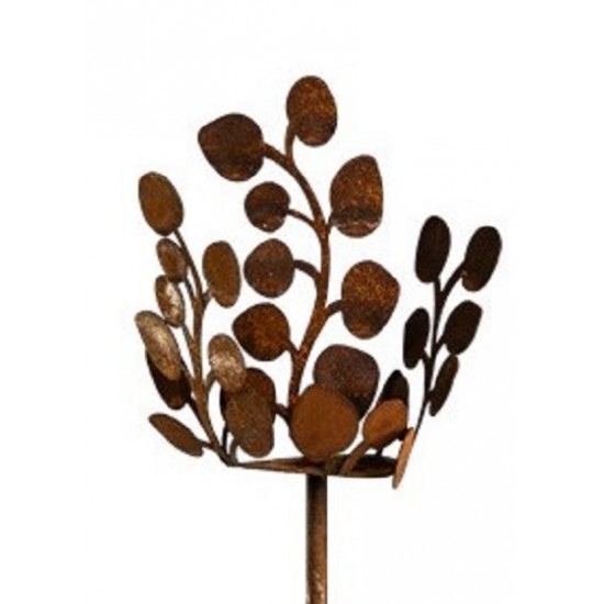 Gartenstecker Windlichthalter - Mühlenbeckia - Höhe 18 cm - mit Rohr als Steckverbindung - Höhe 18 cm Windlichthalter - Mühlenbe
