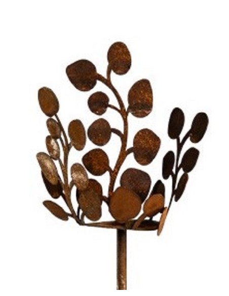 Gartenstecker Windlichthalter - Mühlenbeckia - Höhe 18 cm - mit Rohr als Steckverbindung - Höhe 18 cm Windlichthalter - Mühlenbe