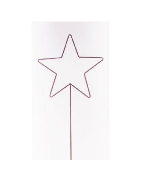 Sterne - Weihnachtstern Deko Stern als Gartenstecker - Höhe 118 cm - Ø 23 cm - klein - Drahtstern Den Stern kannst Du einfach in Sterne - Weihnachtstern Deko Stern als Gartenstecker - Höhe 118 cm - Ø 23 cm - klein - Drahtstern Den Stern kannst Du einfach in