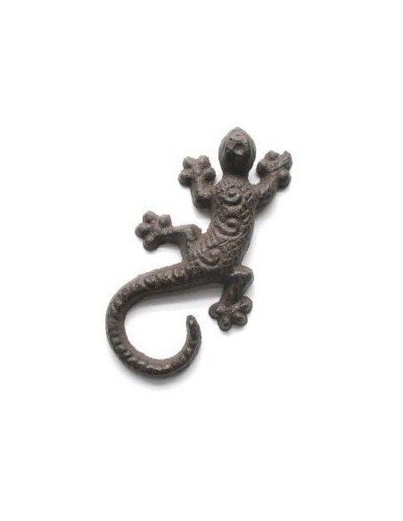 Gartendeko Gusseisen rostig - Deko aus Eisen Salamander aus Gusseisen - Länge 11,5 cm 
Länge 11,5 cm
Breite 6 cm
Höhe 1,8 cm
