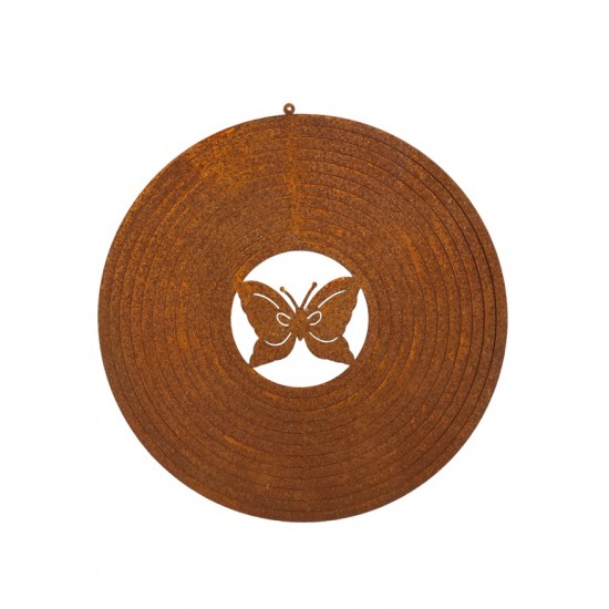 Deko zum Hängen Edelrost Windspiel Schmetterling - Ø 18cm Edelrost Windspiel Schmetterling
Durchmesser 18 cm
Schmetterling i