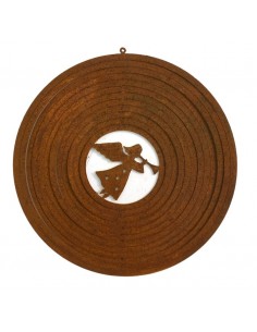 Deko zum Hängen Windspiel - mit Engel - Ø 18 cm - zum Aufdrehen 
Windspiel mit einem musikalischen Engel zum Aufdrehen für De 2
