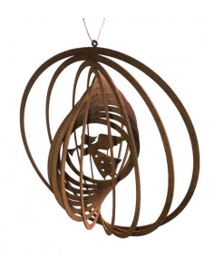 Deko zum Hängen Windspiel - mit Engel - Ø 18 cm - zum Aufdrehen 
Windspiel mit einem musikalischen Engel zum Aufdrehen für De