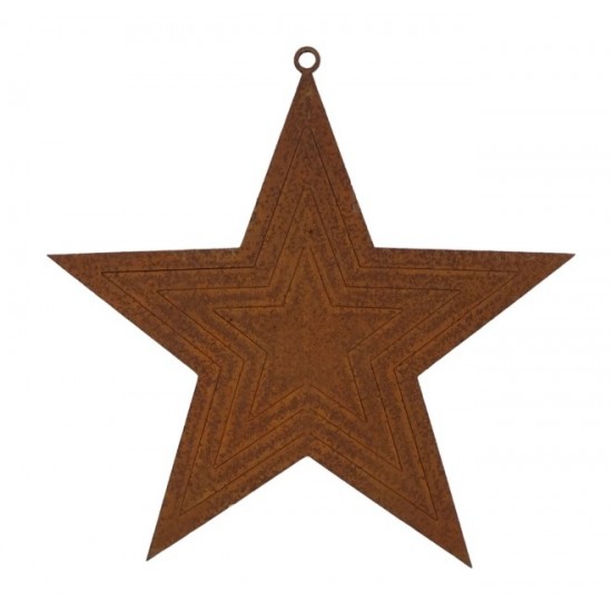 Sterne - Weihnachtstern Deko Windspiel Stern zum Aufdrehen  - groß - Ø 22 cm Stern Windspiel zum Aufdrehen in der großen Ausführ