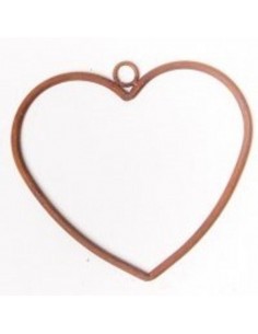 Herzige Dinge - Edelrost Dekoherzen Drahtherz groß zum Hängen - Höhe 23 cm 
Höhe 23 cm
Breite 20,5 cm
Materialdicke 8 mm