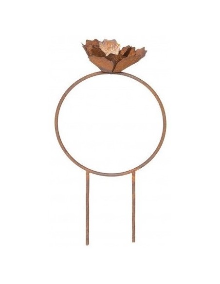 Deko Ringe Ring mit Rose - zum stecken - Ø 30 cm - Drahtring 
Durchmesser 30 cm
Höhe 47 cm
 Deko Ringe Ring mit Rose - zum stecken - Ø 30 cm - Drahtring 
Durchmesser 30 cm
Höhe 47 cm