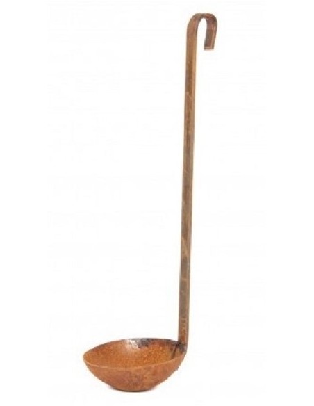 kreative Pflanzgefäße  Löffel als Planztopf klein - Höhe 42 cm Den Löffel kannst Du einfach hinhängen und die Schöpfkelle als Pf