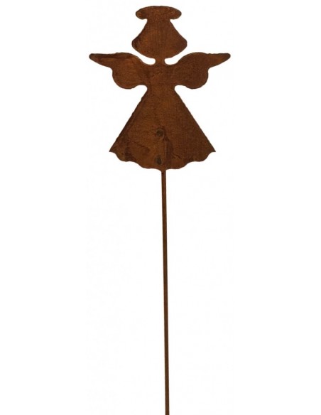 Engelfiguren kaufen und Engel Bastel-Ideen Engelchen mit Flügel - Gesamthöhe 50 cm - Gartenstecker - Variante 2 Niedlicher Engel