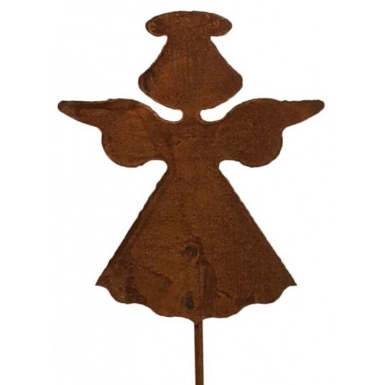Engelfiguren kaufen und Engel Bastel-Ideen Engelchen mit Flügel - Gesamthöhe 50 cm - Gartenstecker - Variante 2 Niedlicher Engel
