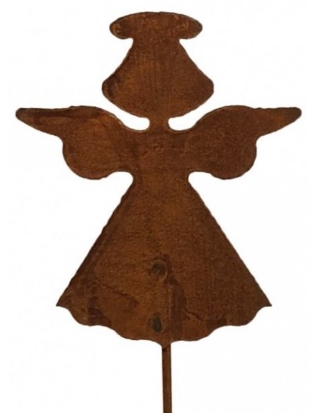 Engelfiguren kaufen und Engel Bastel-Ideen Engelchen mit Flügel - Gesamthöhe 50 cm - Gartenstecker - Variante 2 Niedlicher Engel