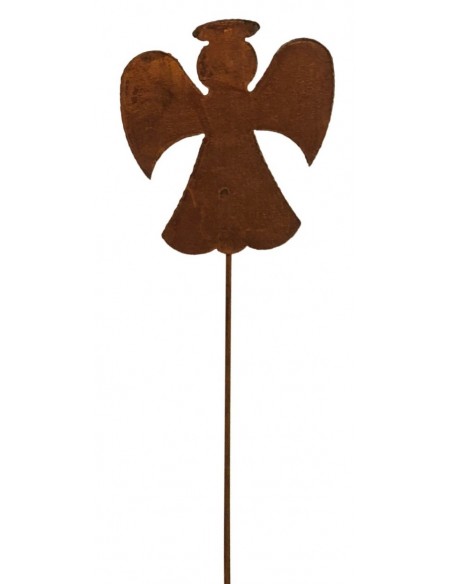 Engelfiguren kaufen und Engel Bastel-Ideen Engelchen als Gartenstecker - Gesamthöhe 50 cm - Variante 4 Kleiner Engel als Gartens