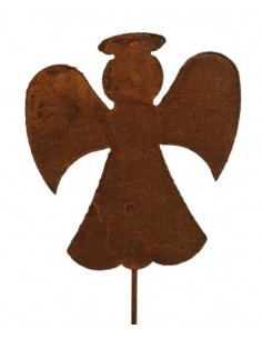 Engelfiguren kaufen und Engel Bastel-Ideen Engelchen als Gartenstecker - Gesamthöhe 50 cm - Variante 4 Kleiner Engel als Gartens 2