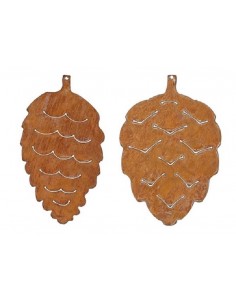 Start Deko Zapfen zum Hängen - Höhe 20 cm - Breite 14 cm - Variante B  2