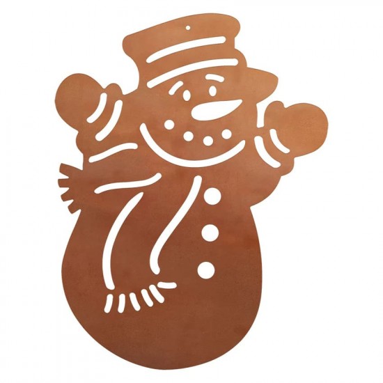 Weihnachtsbaumschmuck und Christbaumschmuck Angebot des Monats: Christbaumschmuck Schneemann mit Schal 18 cm 
Angebot des Monat