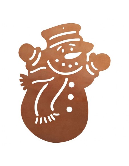 Weihnachtsbaumschmuck und Christbaumschmuck Angebot des Monats: Christbaumschmuck Schneemann mit Schal 18 cm 
Angebot des Monat