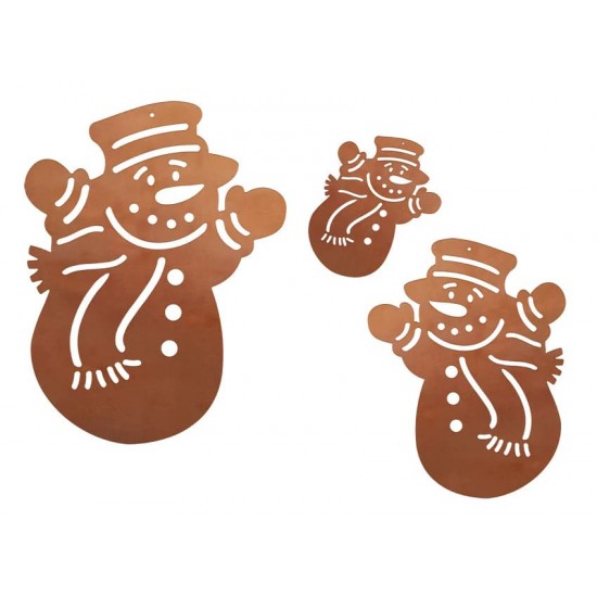 Weihnachtsbaumschmuck und Christbaumschmuck Angebot des Monats: Christbaumschmuck Schneemann mit Schal 18 cm 
Angebot des Monat