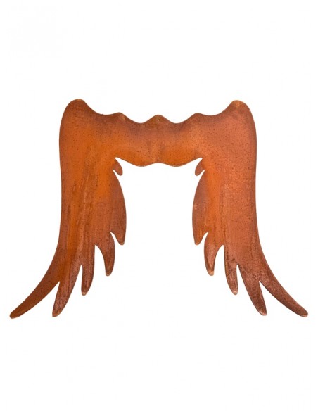 Bastelideen mit Metall und Rost Metall Engelsflügel 65 cm hoch - zum Holzengel basteln 
Sondergröße
Höhe: 65 cm
Breite 80 cm 