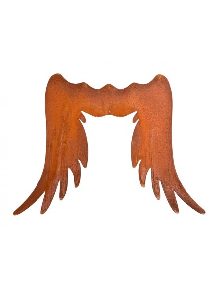 Bastelideen mit Metall und Rost Metall Engelsflügel 65 cm hoch - zum Holzengel basteln 
Sondergröße
Höhe: 65 cm
Breite 80 cm